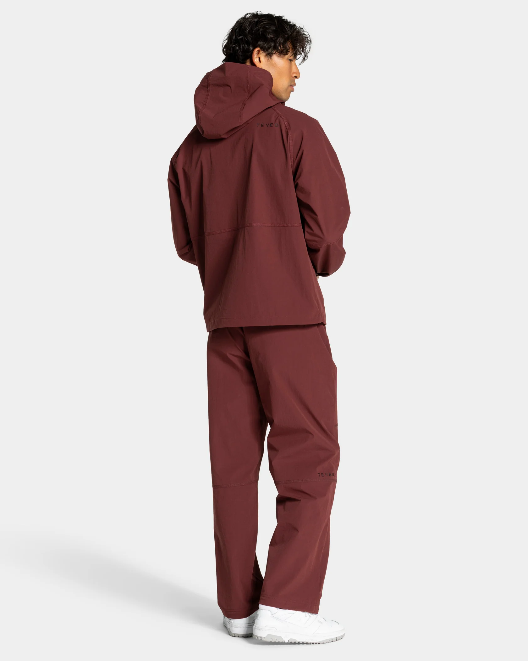 Workout Zip Jacke "Merlot" - Image 5