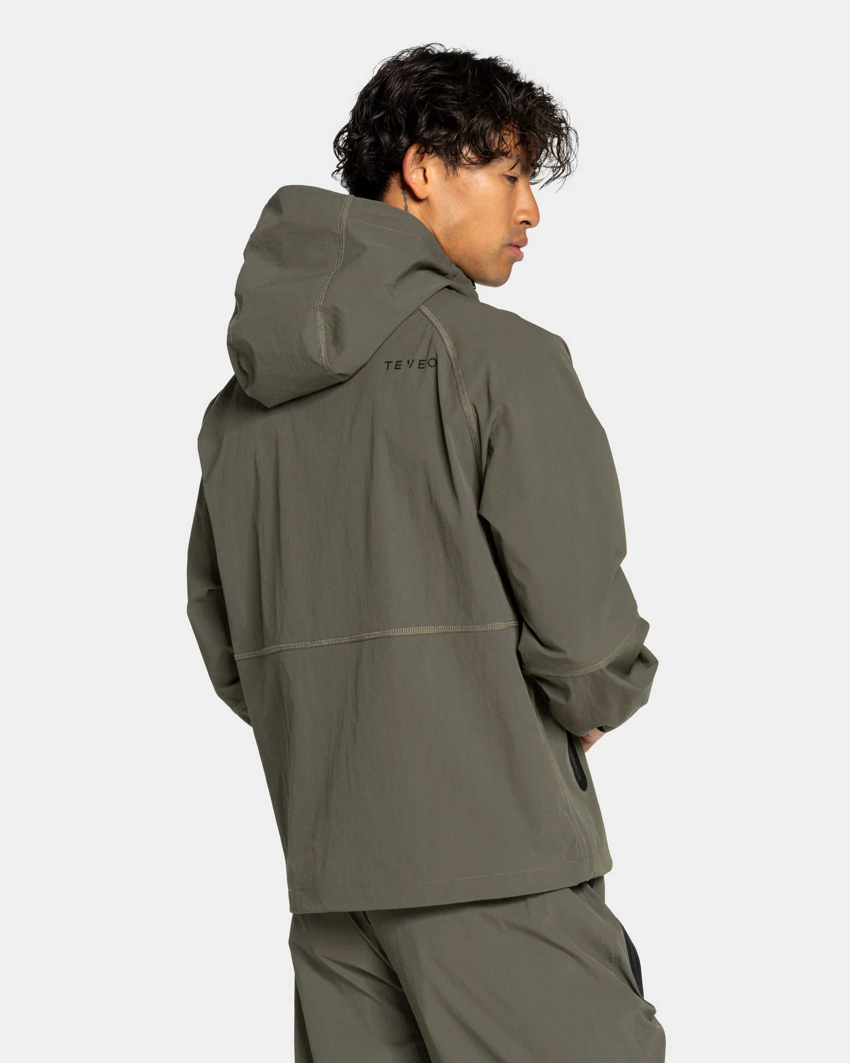 Workout Zip Jacke "Olive" - Image 2